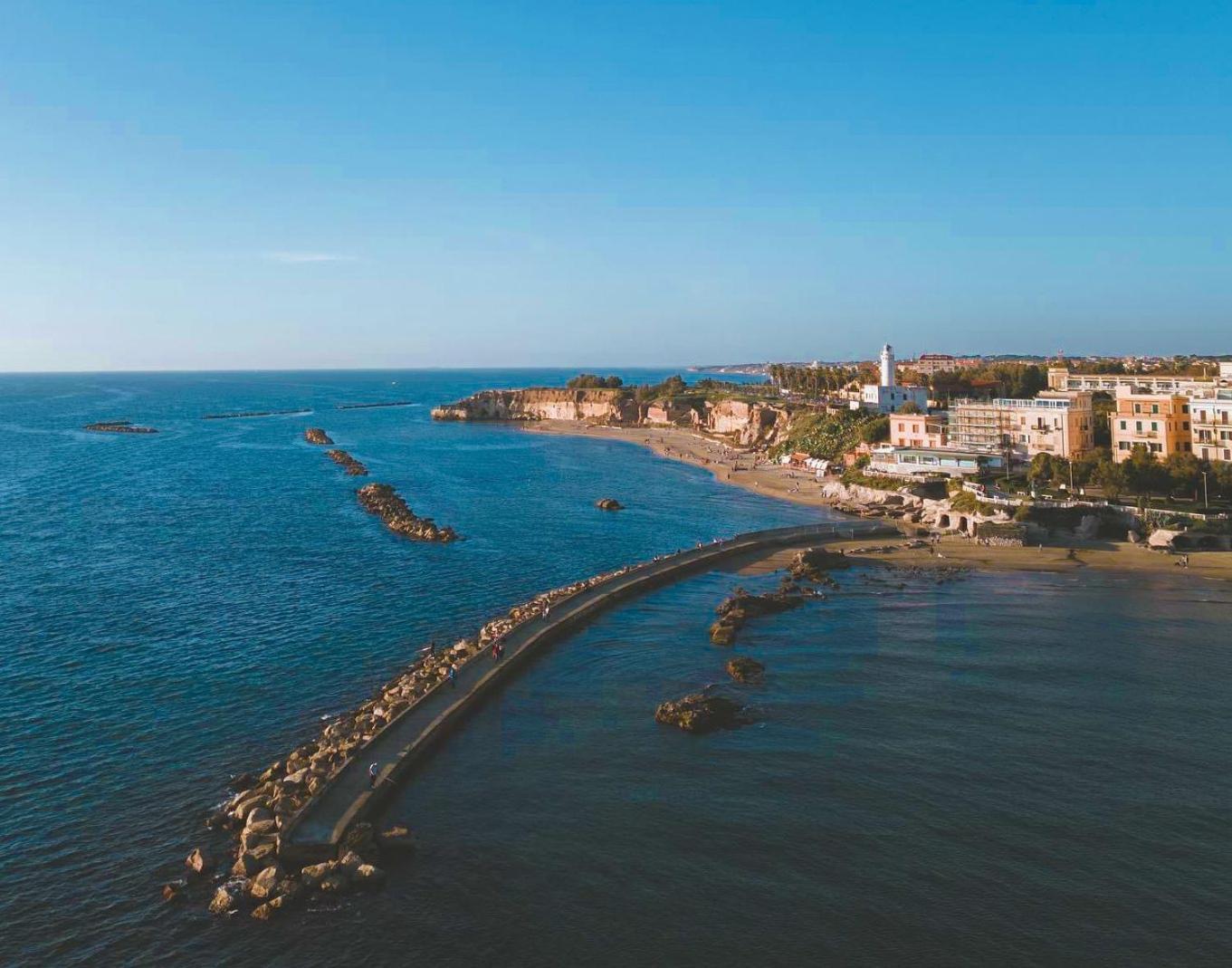 Kesya Seaview Apartment - Attico - 50Mt Dal Mare Anzio Exteriér fotografie